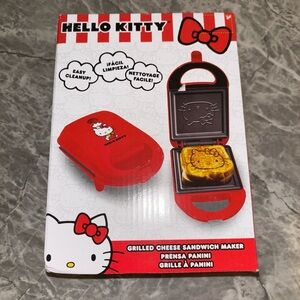 Hello Kitty Grilled Cheese Panini Sandwich Maker Kawaii Sanrio Uncanny Brand